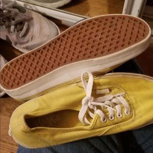Yellow vans